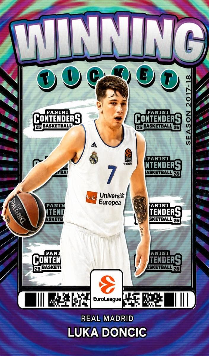 Luka Doncic 2025 panini Panini Contenders EuroLeague