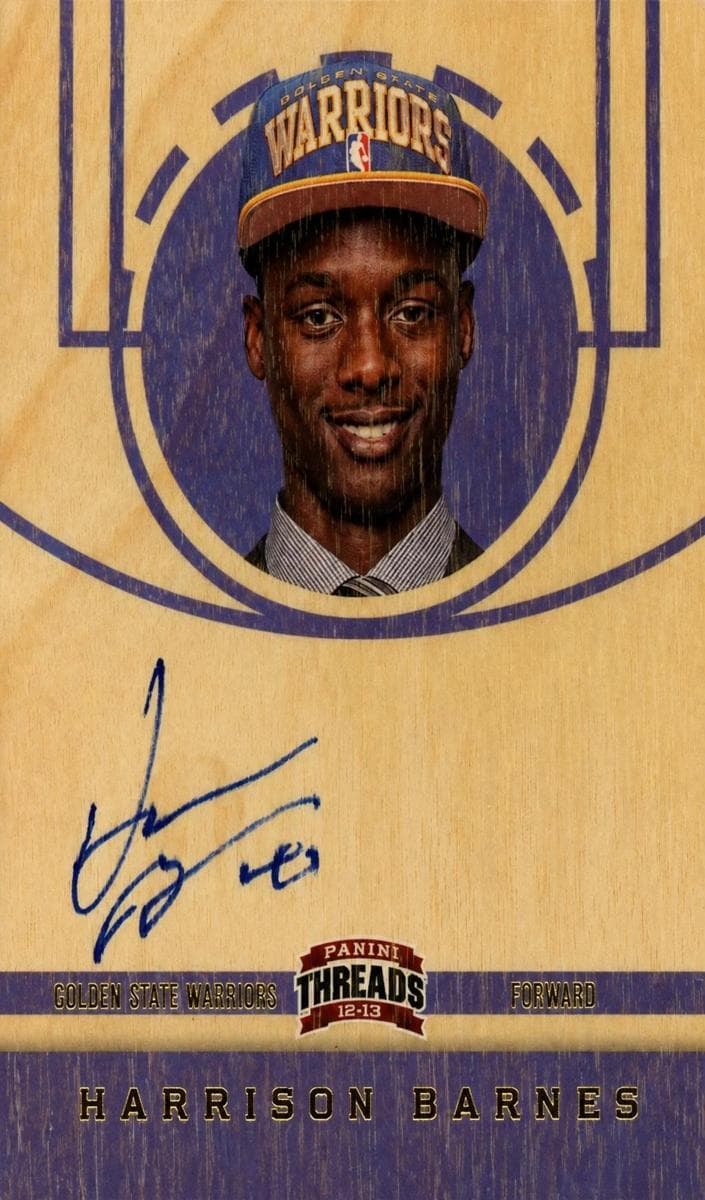 Harrison Barnes 2012 panini Threads