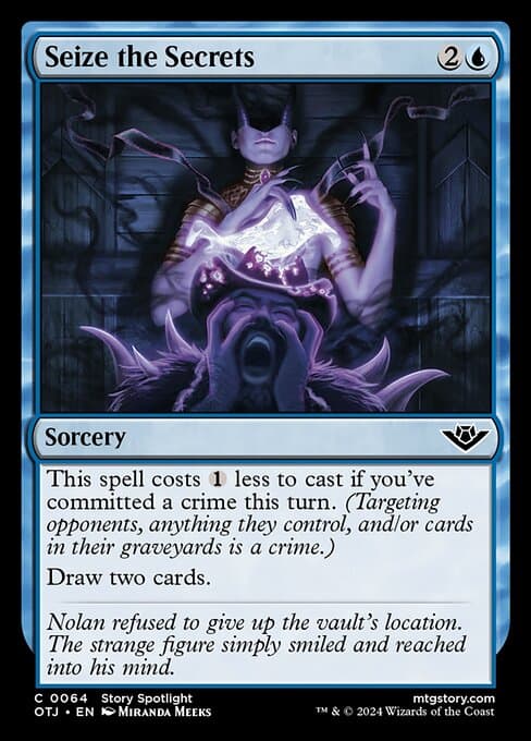 Seize the Secrets 2024 Magic: The Gathering Outlaws of Thunder Junction