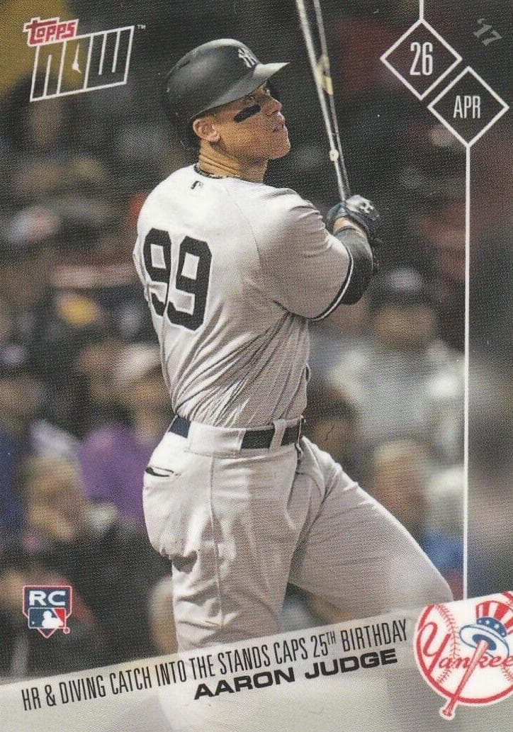 Aaron Judge 2017 topps