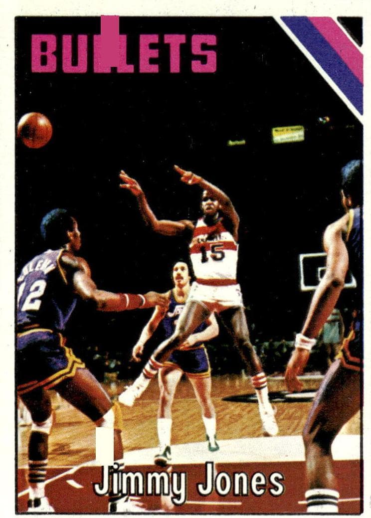 Jimmy Jones 1975 topps