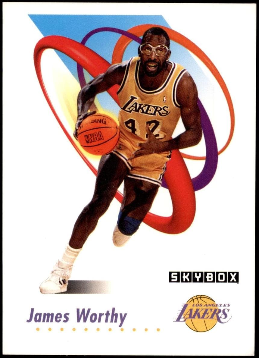 James Worthy 1991 fleer
