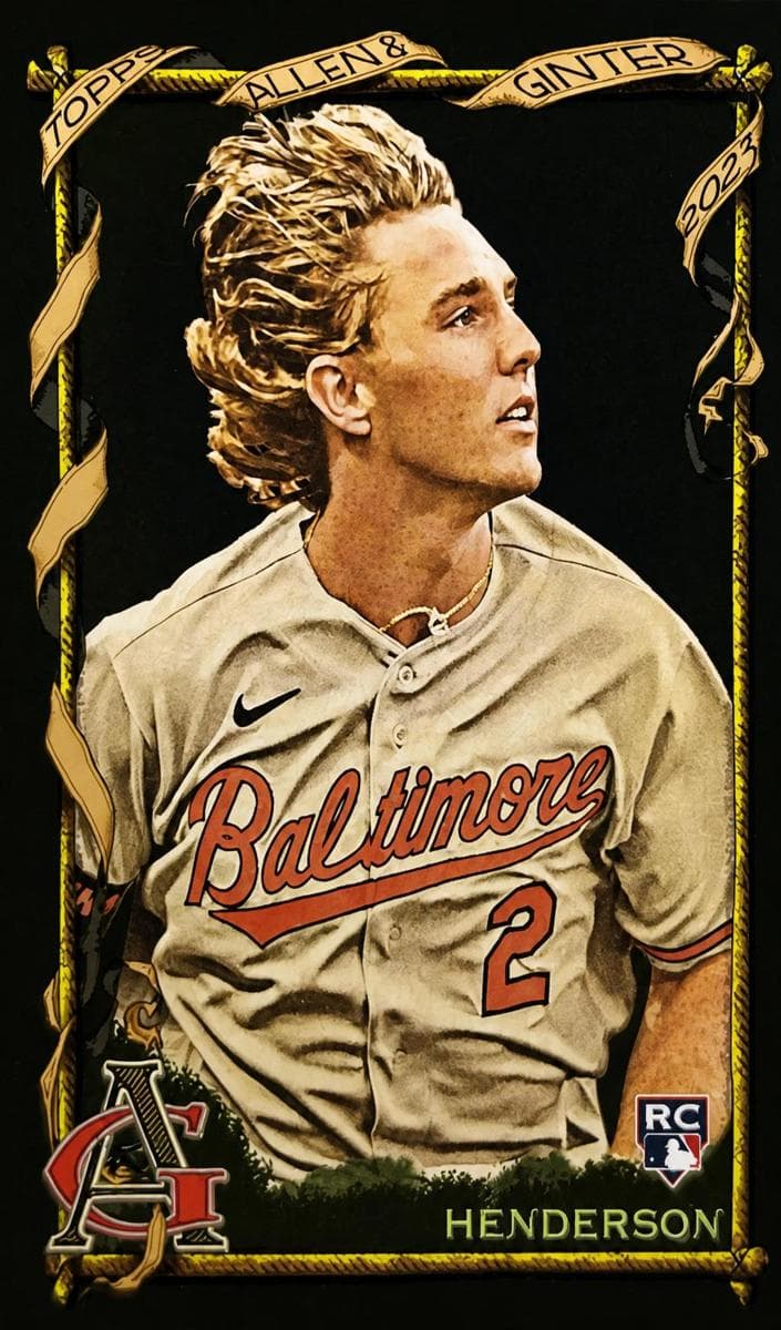 Gunnar Henderson 2023 topps