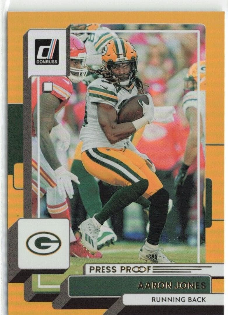 Aaron Jones 2022 panini Donruss