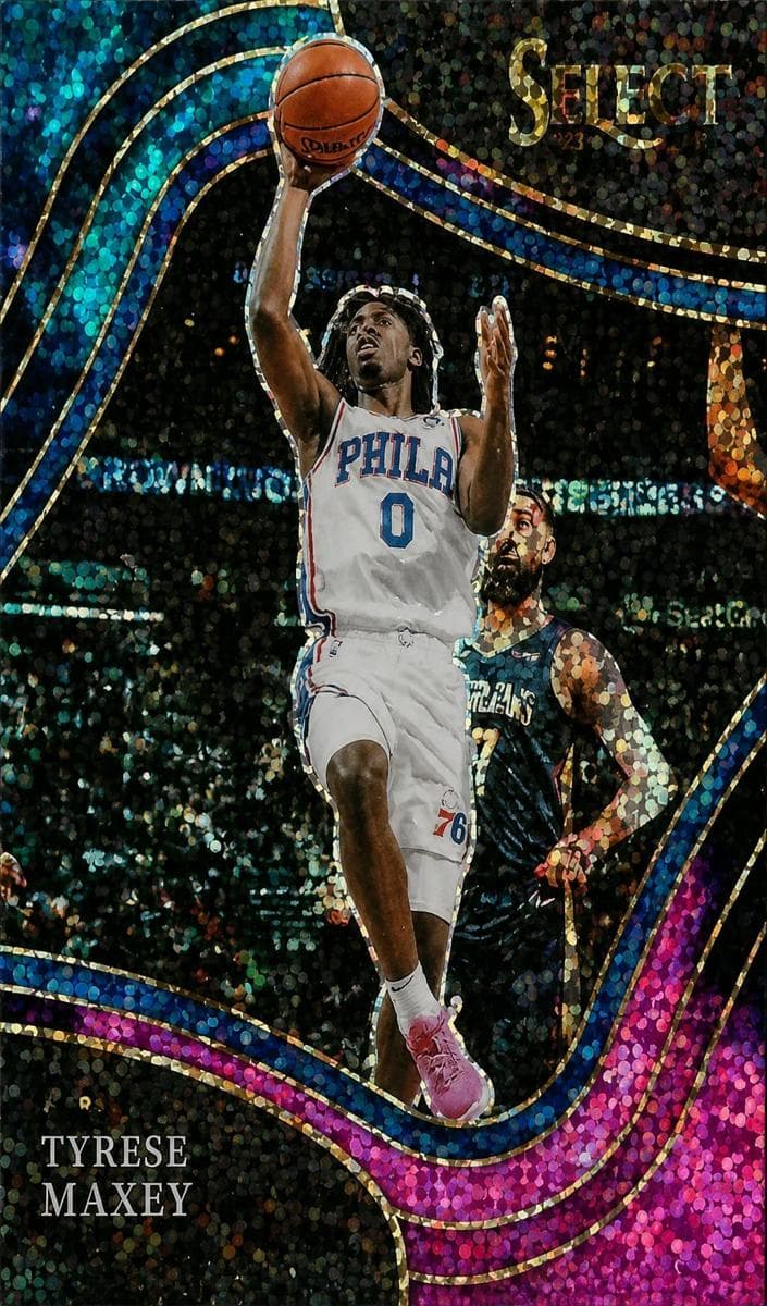 Tyrese Maxey 2021 panini Panini Select