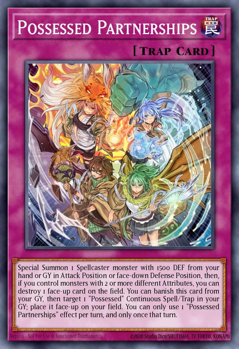 Possessed Partnerships 2020 Yu-Gi-Oh! Structure Deck: Spirit Charmers