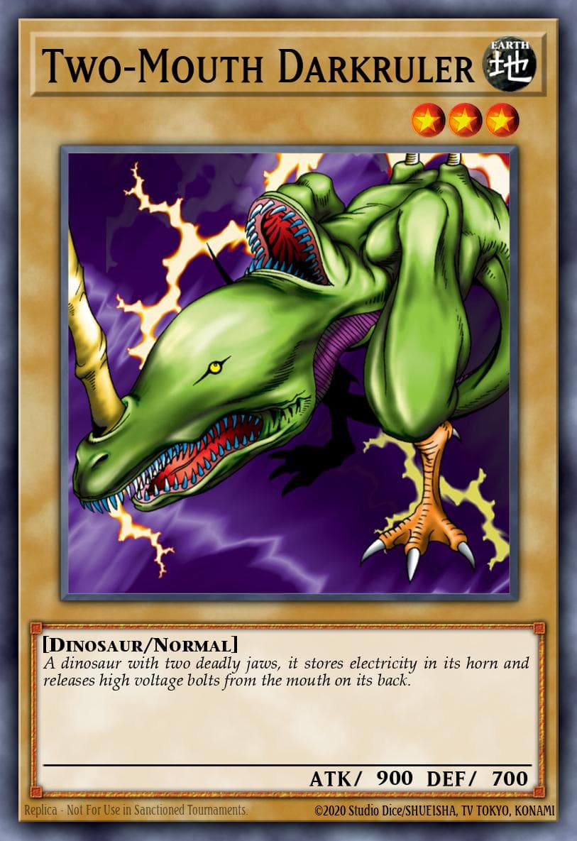 Two-Mouth Darkruler #DL2-017