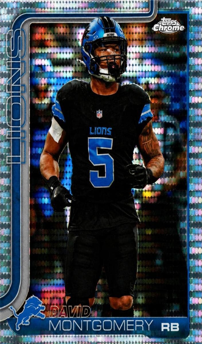 David Montgomery 2025 panini