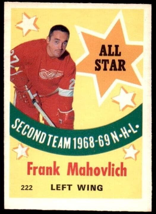 Frank Mahovlich 1969 topps O-Pee-Chee