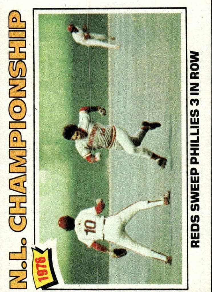 1976 N.L. Championship 1977 topps Topps