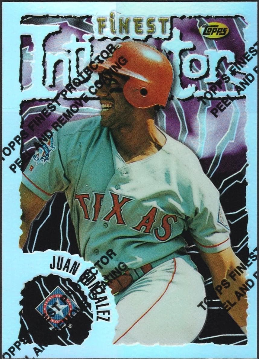 Juan Gonzalez 1996 unknown Finest