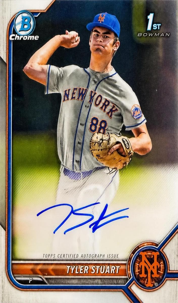 Tyler Stuart trading card