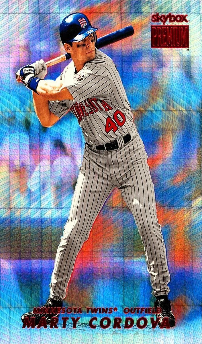 Marty Cordova 1999 fleer SkyBox Premium