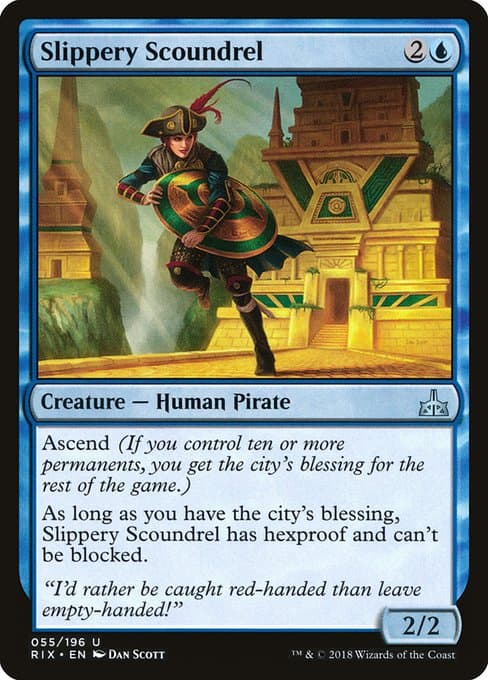 Slippery Scoundrel 2018 Magic: The Gathering Rivals of Ixalan
