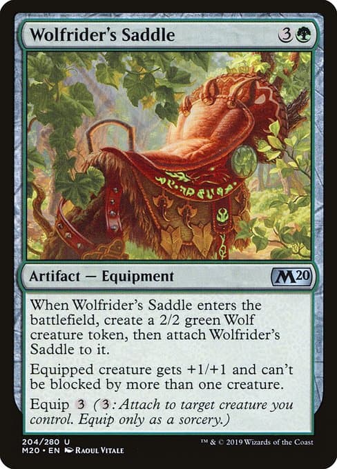 Wolfrider's Saddle 2019 Magic: The Gathering Core Set 2020