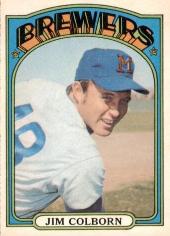 Jim Colborn 1972 topps O-Pee-Chee