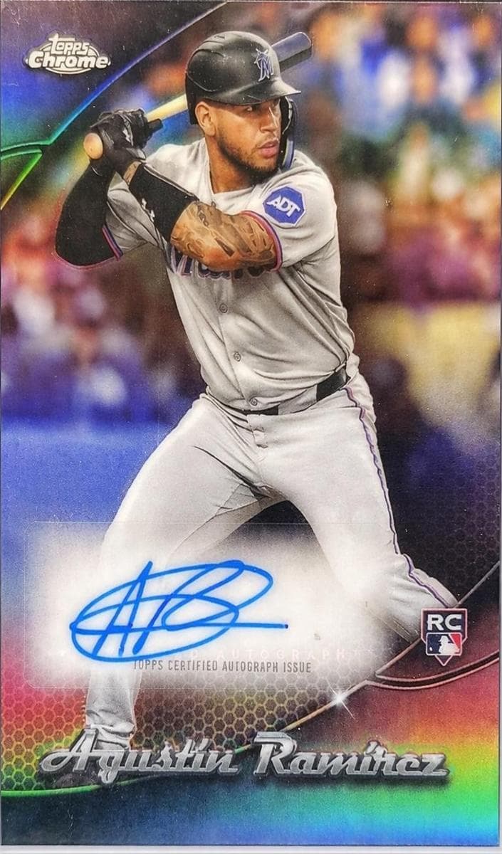 Agustín Ramírez 2025 topps Topps Chrome Update