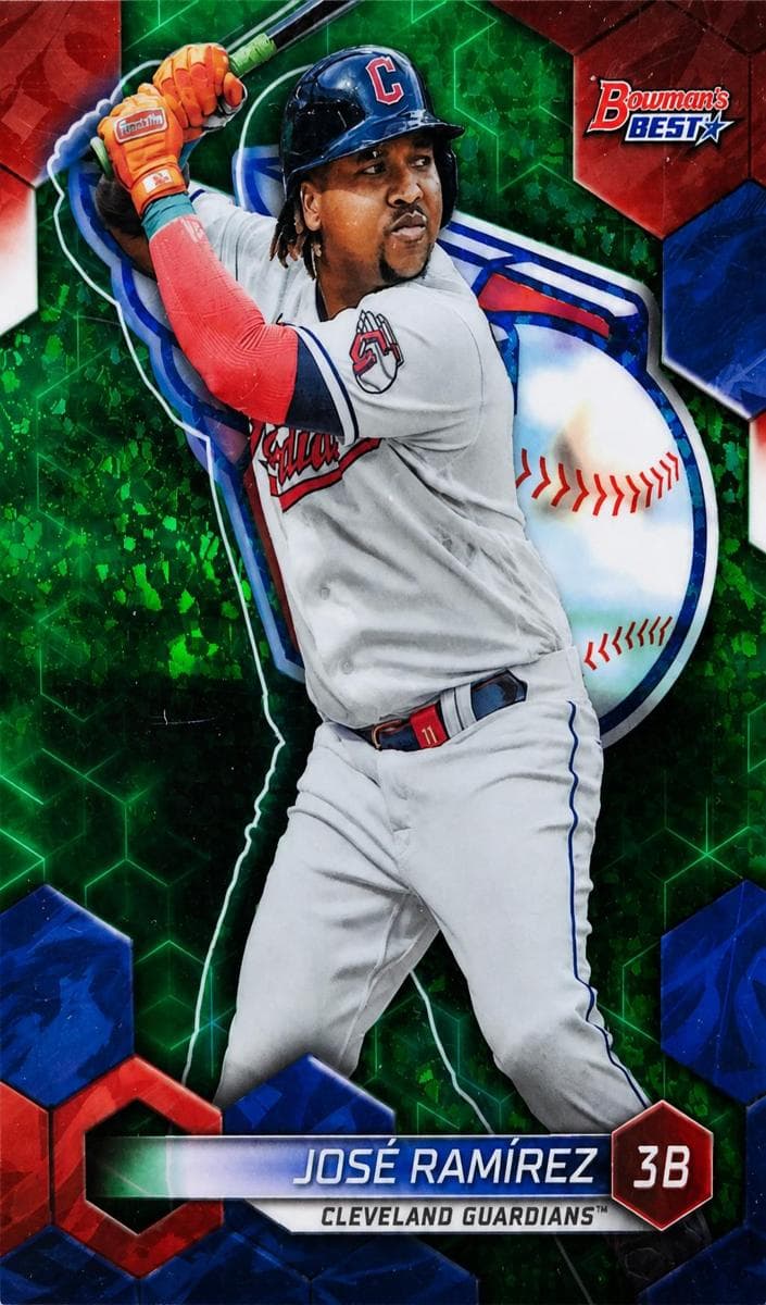 José Ramírez 2023 bowman Bowman's Best