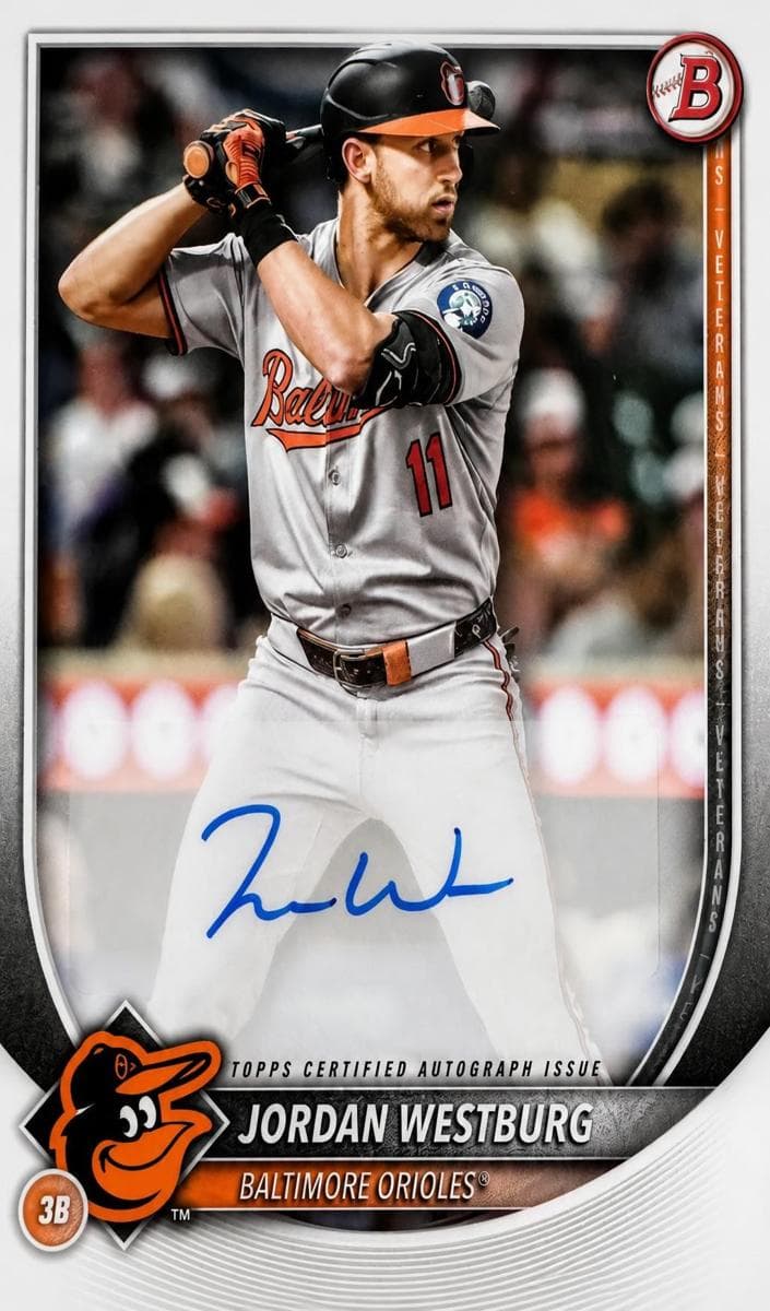 Jordan Westburg 2025 bowman Bowman