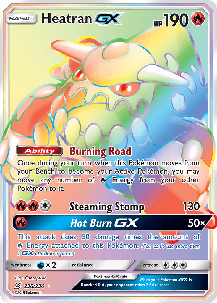 Heatran GX 2019 Pokemon