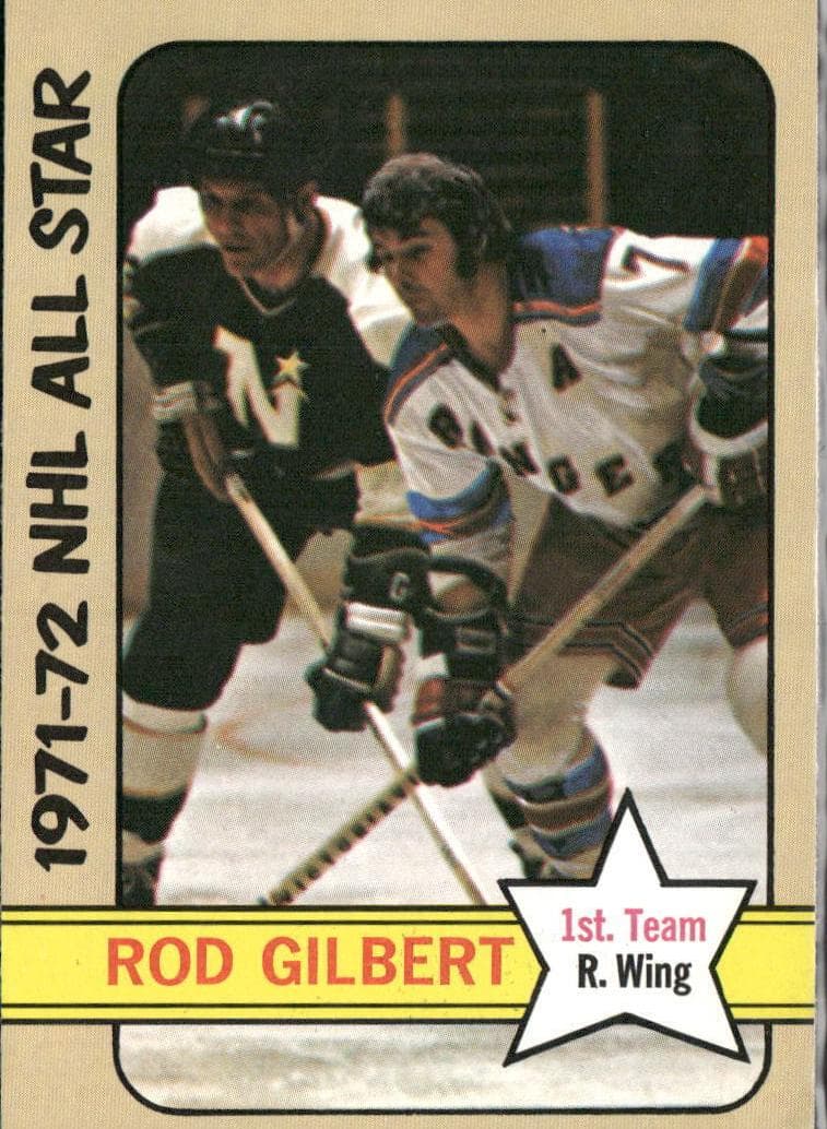 Rod Gilbert 1972 topps