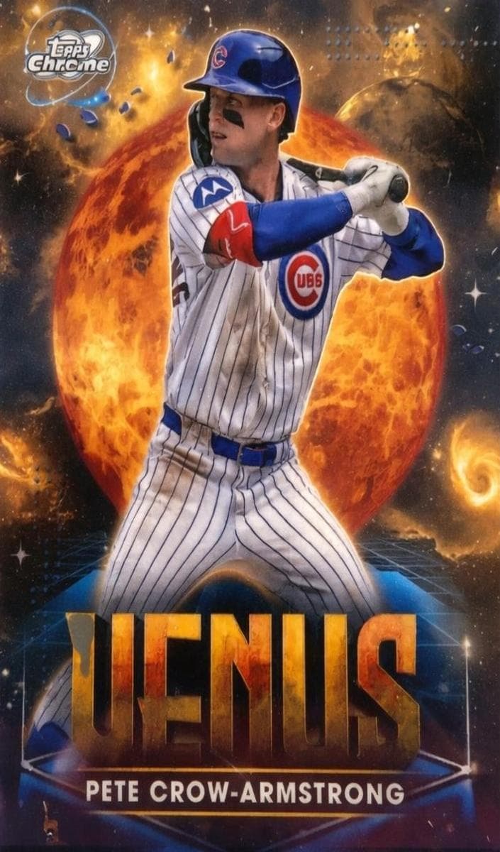 Pete Crow-Armstrong 2025 topps Topps Cosmic Chrome