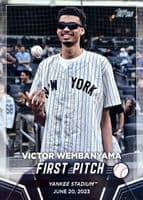 Victor Wembanyama 2024 topps Topps First Pitch
