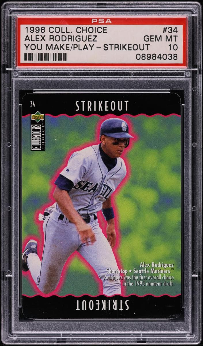 Alex Rodriguez 1996 unknown Collector's Choice