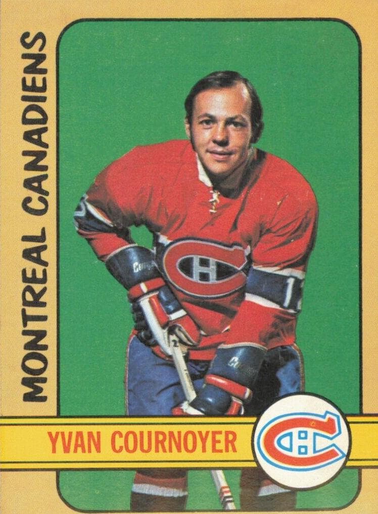 Yvan Cournoyer 1972 topps Topps
