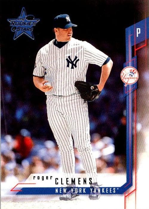 Roger Clemens 2001 leaf