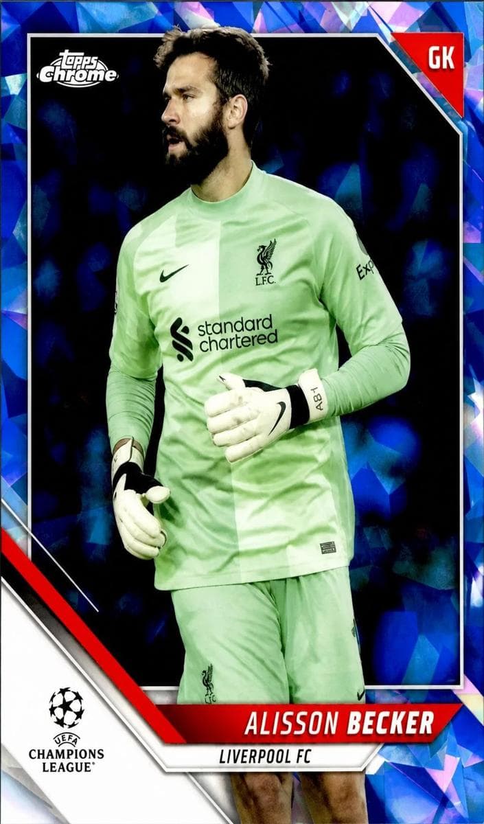 Alisson Becker 2021 topps