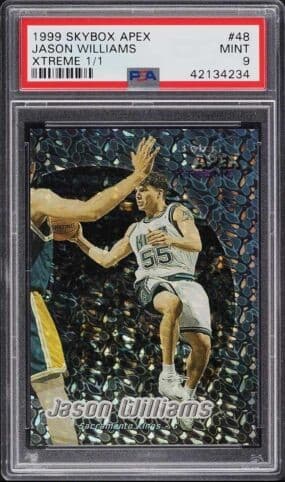 Jason Williams 1999 skybox Apex