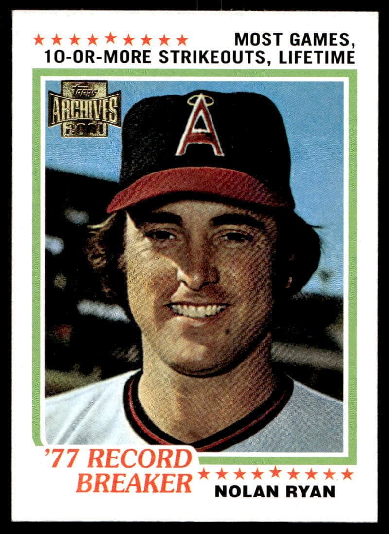 Nolan Ryan 2001 topps