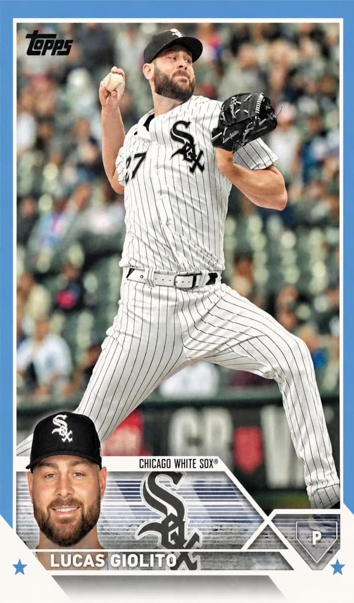 Lucas Giolito 2023 topps Topps
