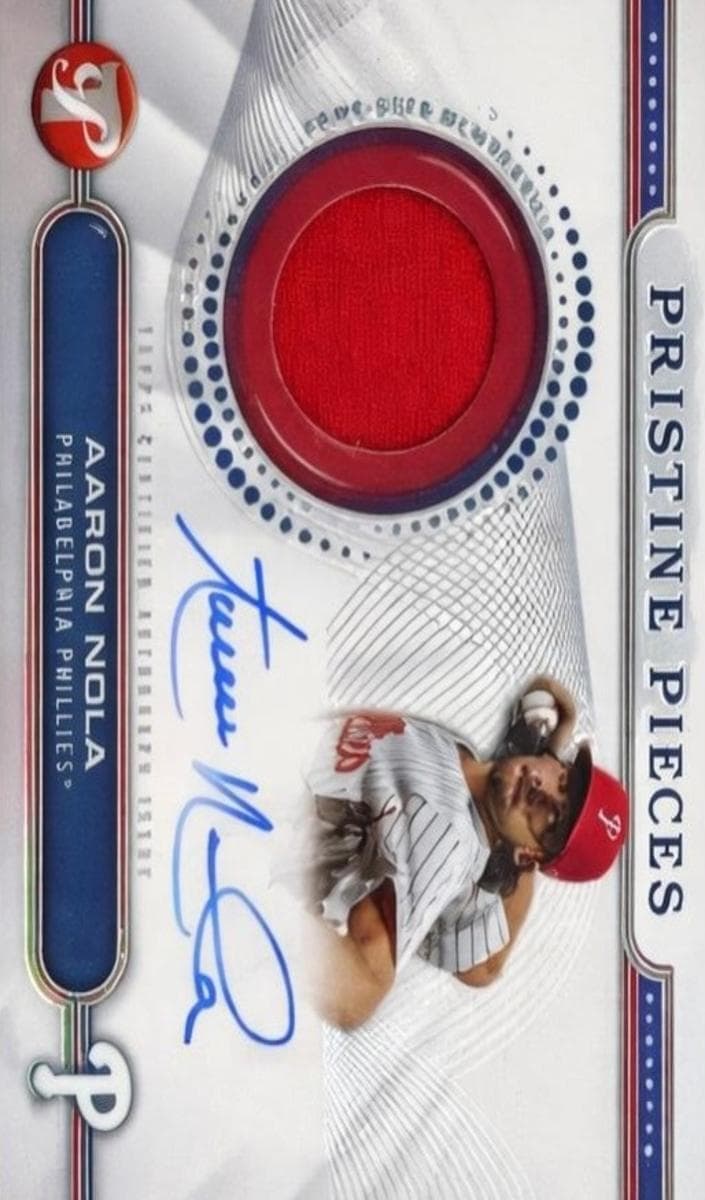 Aaron Nola 2024 topps Topps Pristine