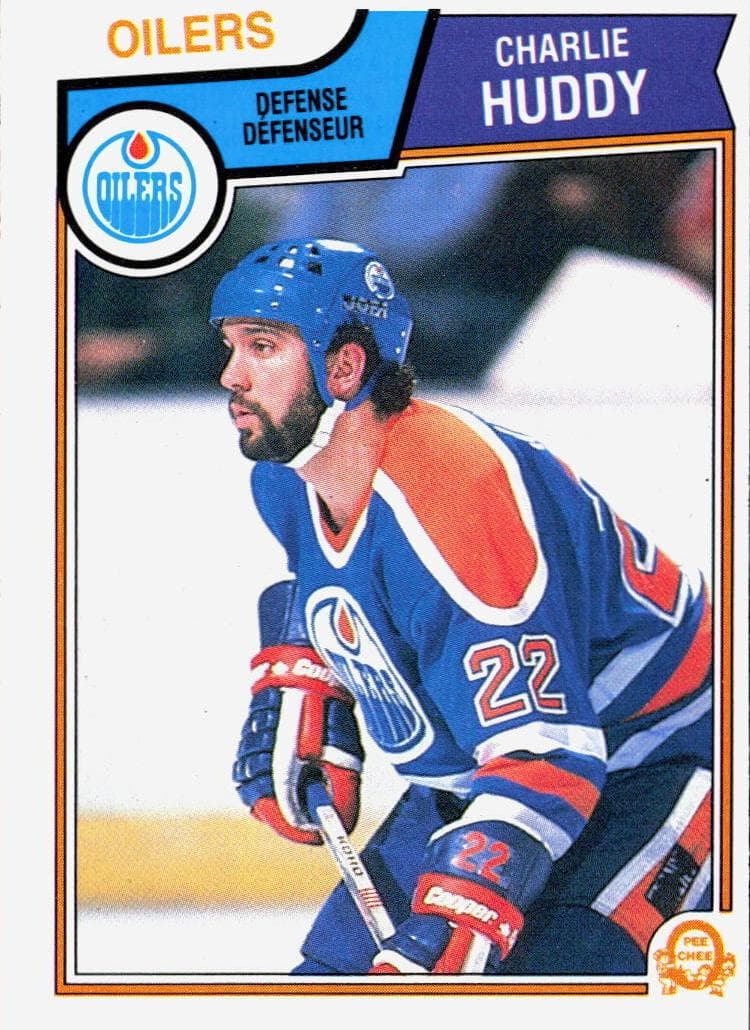 Charlie Huddy 1983 topps O-Pee-Chee