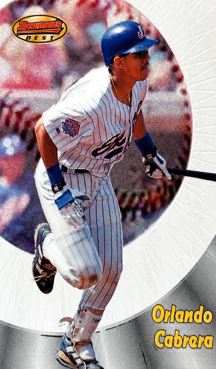 Orlando Cabrera 1998 bowman Bowman's Best