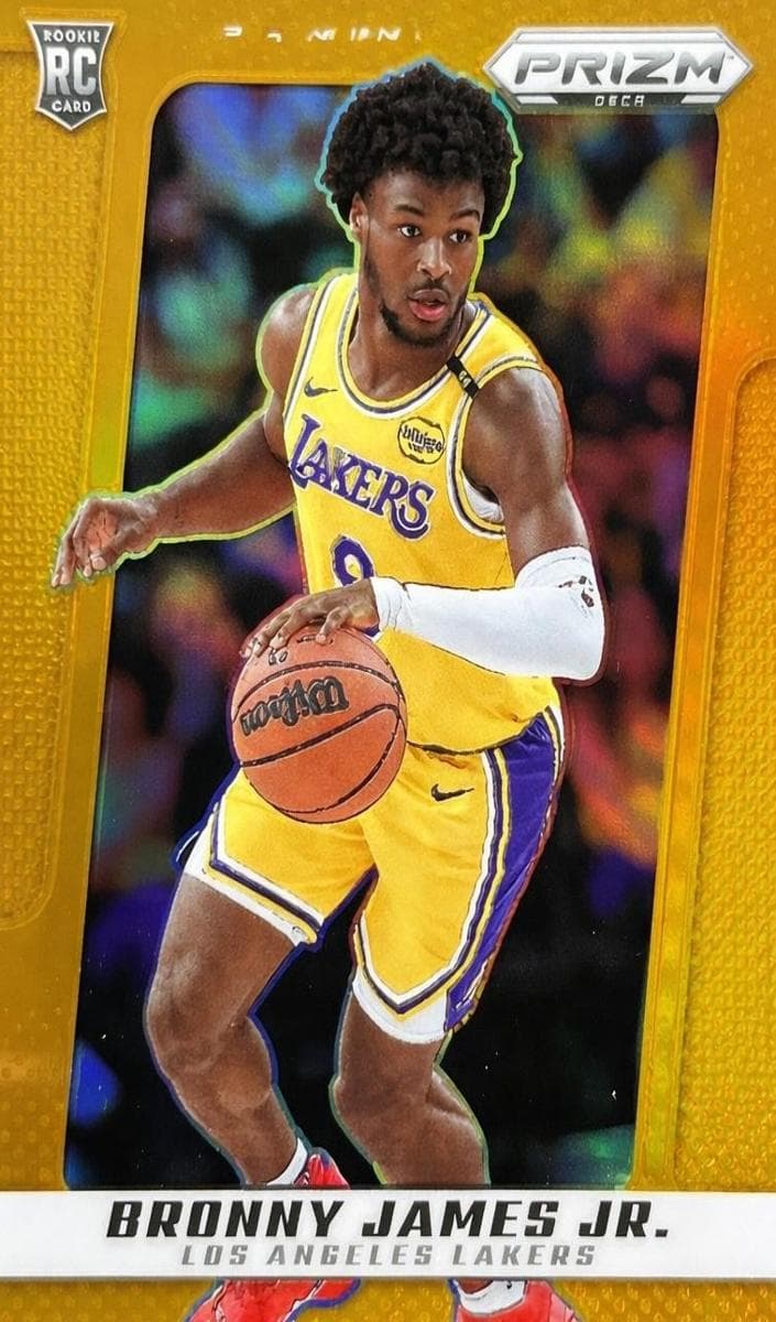 Bronny James Jr. 2024 panini Panini Prizm Deca