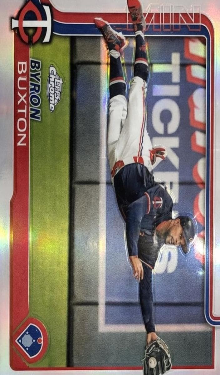 Byron Buxton 2025 topps Topps Chrome