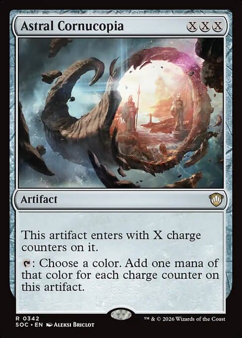 Astral Cornucopia 2022 Magic: The Gathering Brother's War Retro Artifacts Schematic