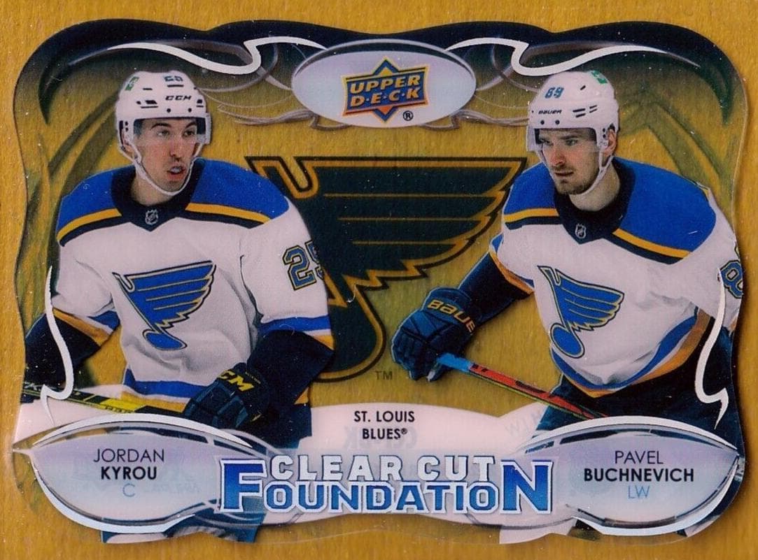 Jordan Kyrou/Pavel Buchnevich 2022 upper-deck Upper Deck