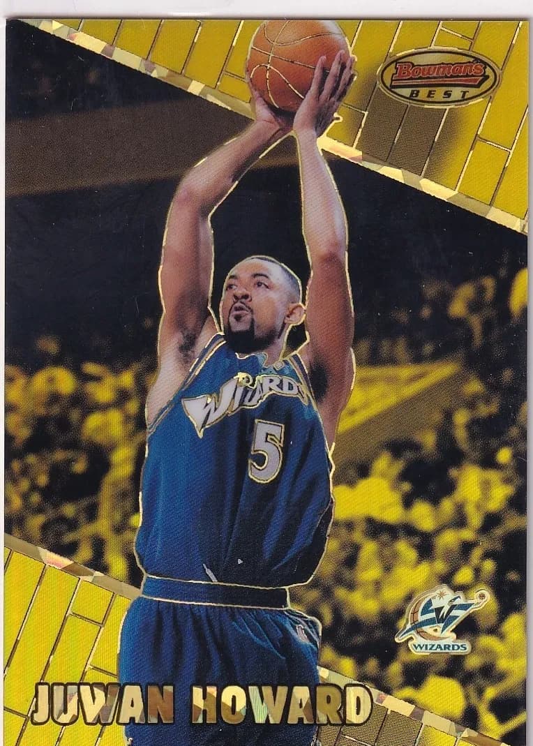 Juwan Howard 1999 bowman Bowman's Best