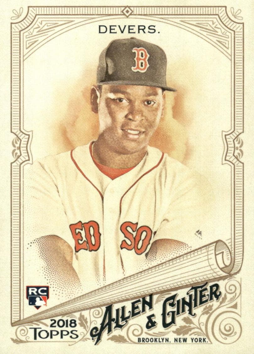Rafael Devers 2018 topps