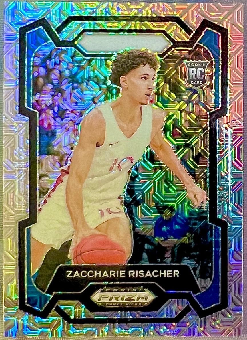 Zaccharie Risacher 2024 panini Panini Prizm Draft Picks