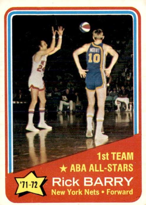 Rick Barry 1972 topps Topps