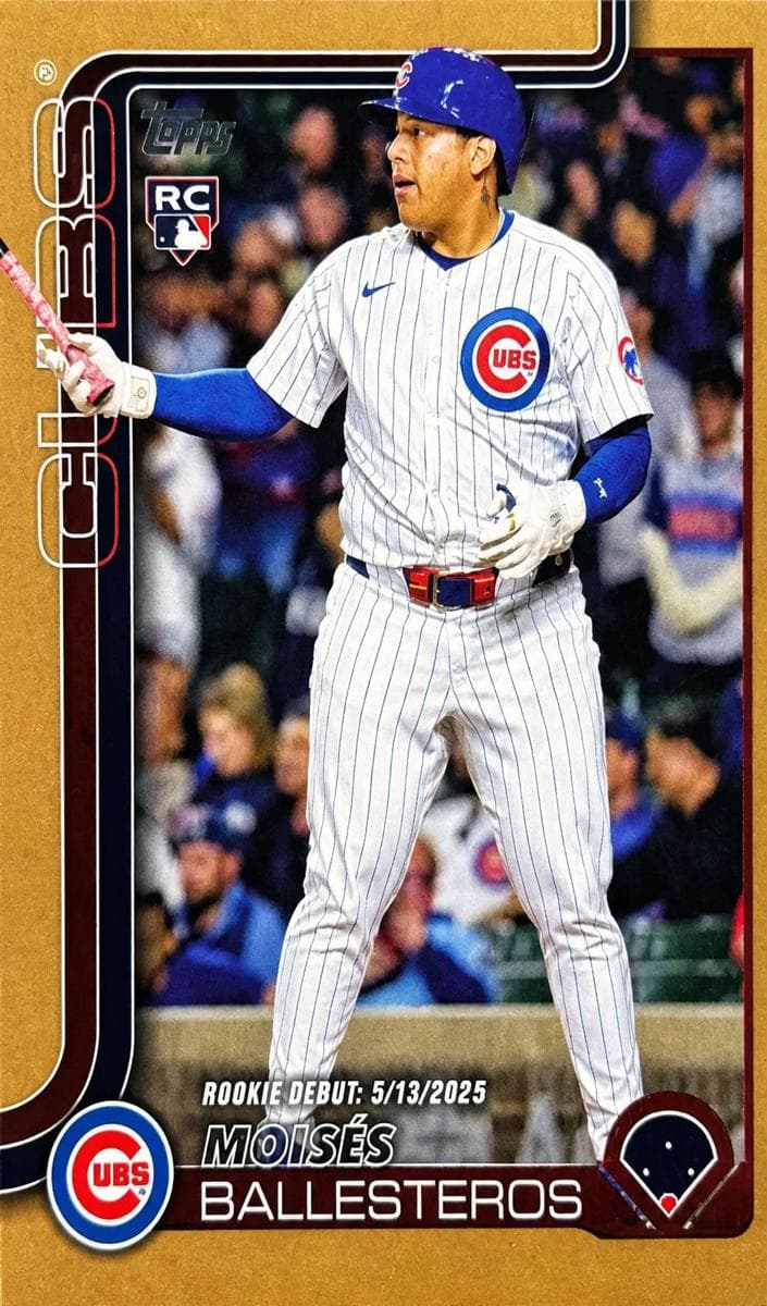 Moisés Ballesteros 2025 topps
