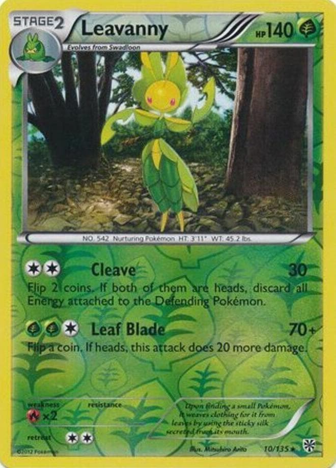 Leavanny trading card