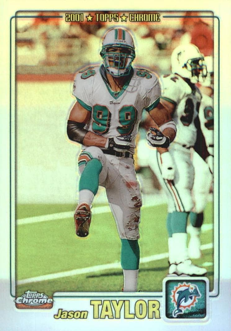 Jason Taylor 2001 topps
