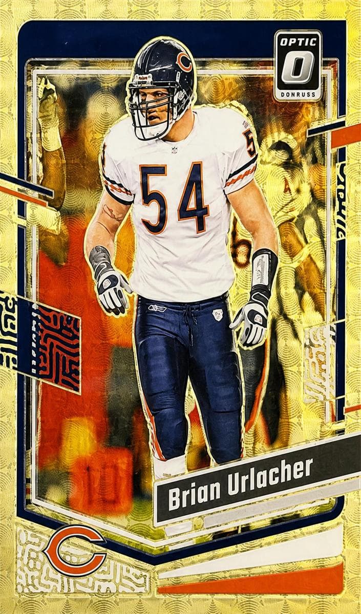Brian Urlacher 2023 panini Donruss Optic