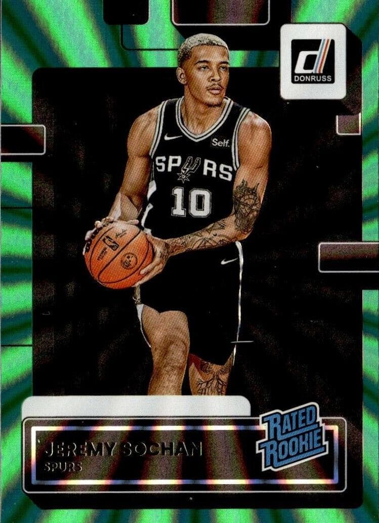 Jeremy Sochan 2022 panini Donruss